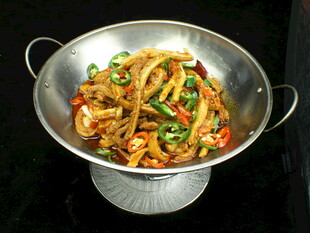 干锅牛肚