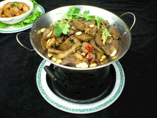 干锅牛肉