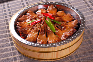 干锅鸭唇