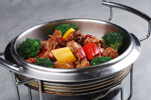 干锅野兔肉