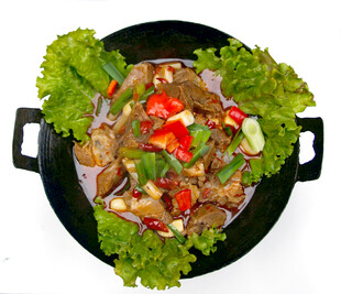 干锅羊肉 