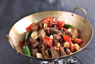 美味干锅牛肉