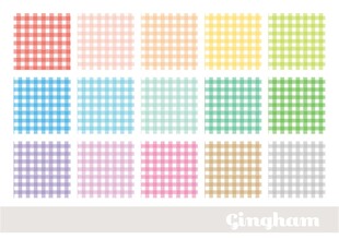 多彩格子图案背景集合