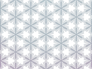 雪花几何图案背景纹理
