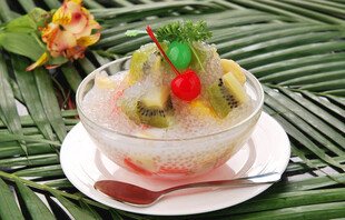 精致水果冰碗