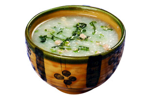 雪菜牛肉粥