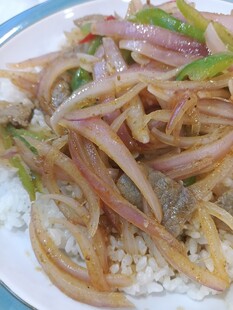 洋葱盖饭