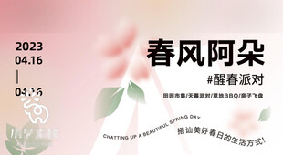 春风阿朵演唱会宣传海报