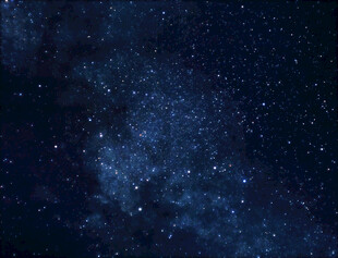 璀璨星空下的梦幻宇宙景象