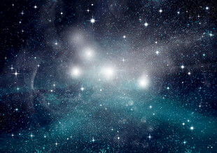 璀璨星空下的神秘宇宙