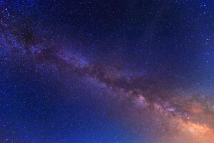 璀璨星空下的壮丽银河