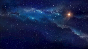 梦幻星空璀璨宇宙奇观