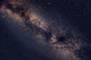 璀璨银河星空美景