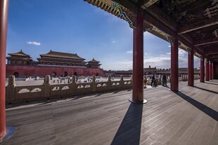 故宫长廊景致