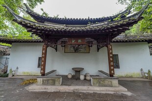 江苏扬州史公祠风光