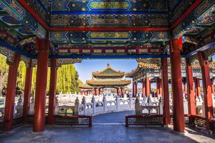 北海公园古建筑