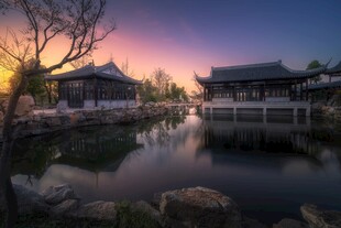 江南西沙湖古镇