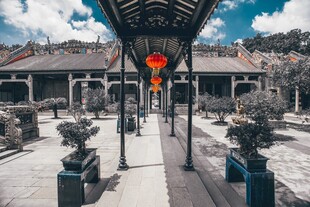 岭南建筑广州陈家祠