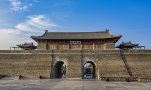 古代城楼建筑景观