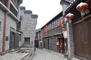 古巷老街 中式建筑韵味浓