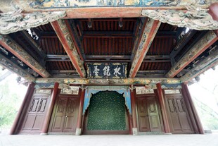 中式古建筑精美室内结构