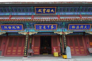 中式古建筑大门