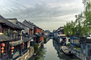江南水乡古巷 静谧美景