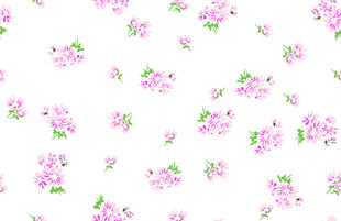 粉色花卉图案背景纹理