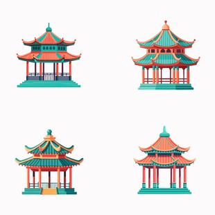 国风凉亭合集