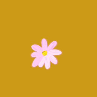粉色花