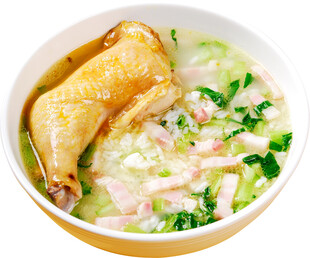 鸡汤泡饭