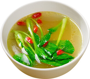 青菜鸡汤