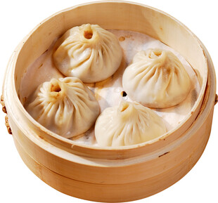 竹笼里的美味小笼包