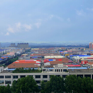 城市工厂全景俯瞰