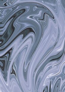 蓝灰色流体纹理图案