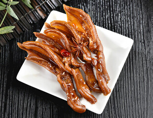 香辣鸭掌