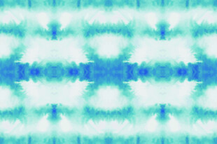 蓝绿渐变几何纹理图案