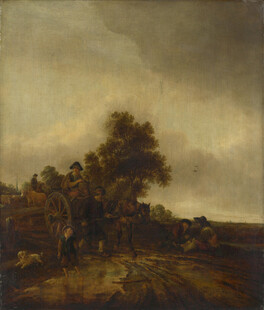 乡村风景油画
