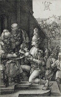 中世纪人物场景画面