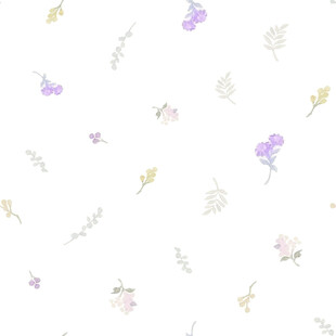 清新花卉图案背景