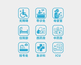 医院科室导图标志
