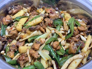 美味青椒鸡