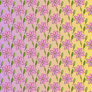 粉色小花图案背景纹理