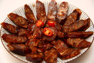 美味诱人的特色风味香肠