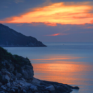 海边日落美景