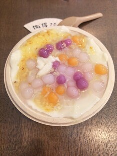 酒酿豆花