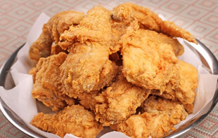 美味香脆炸鸡块