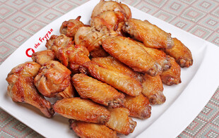 美味炸鸡翅一盘