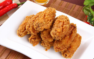 美味香酥炸鸡块