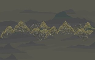 水墨群山图